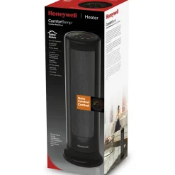 Brico Honeywell Keramische Verwarming Comforttemp Met Bewegingssensor Hce646Be Zwart