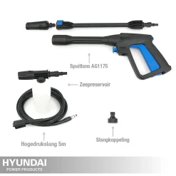 Hogedrukreinigers|Brico Hyundai Hogedrukreiniger 1600W 135Bar