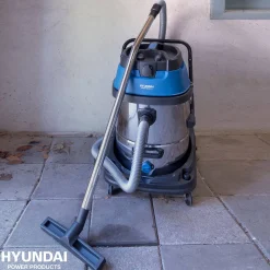 Bouwstofzuigers|Brico Hyundai Nat/Droogzuiger 2000W Met Stopcontact