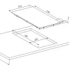 Kookplaten|Brico Inductiekookplaat Moderna 140Mm 1200W + 180Mm 1800W