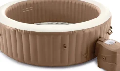 Brico Intex Bubbelbad Purespa Bubble Sahara 28412 8Personen 1339L O236X71Cm- Spa En Jacuzzi