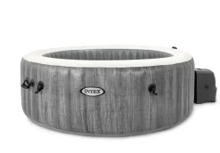 Brico Intex Bubbelbad Purespa Bubble Greywood 4 Personen O196X71Cm- Spa En Jacuzzi