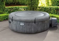 Brico Intex Bubbelbad Purespa Bubble Greywood 4 Personen O196X71Cm- Spa En Jacuzzi