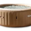 Brico Intex Bubblebad Purespa Sahara 6Personen Beige O216X71Cm- Spa En Jacuzzi