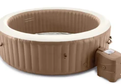 Brico Intex Bubblebad Purespa Sahara 6Personen Beige O216X71Cm- Spa En Jacuzzi