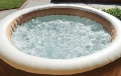 Brico Intex Bubblebad Purespa Sahara 6Personen Beige O216X71Cm- Spa En Jacuzzi