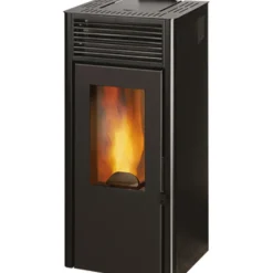 Brico Invicta Pelletkachel Nola 10 Black 10Kw