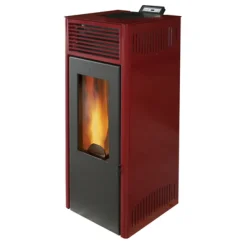 Brico Invicta Pelletkachel Nola 10 Red 10Kw