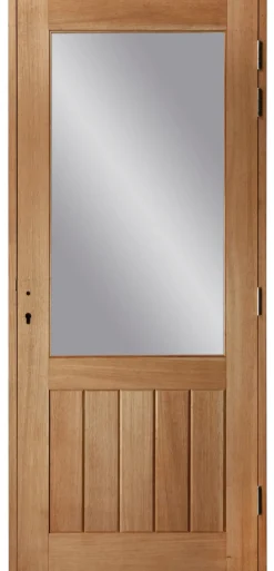 Brico Jewe Ingekaste Buitendeur Glas Rechts 88Cm- Voordeuren