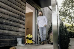 Bouwstofzuigers|Brico Karcher Nat-En Droogzuiger Wd 4 1000W