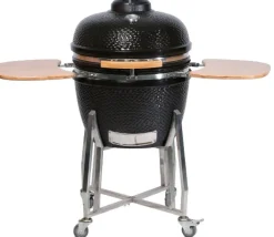 Brico Keramisch Barbecue Big Kamado 24 Inch Zwart- Keramische Barbecue