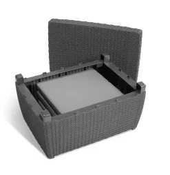 Brico Keter Balkon Loungeset Mia + Opbergbox 4-Delig- Loungesets
