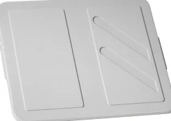 Manden & Boxen|Brico Keter Deksel Crownest Pvc Lichtgrijs 17L & 30L