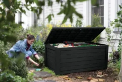 Brico Keter Kussenbox Northwood Kunststof 630L- Opbergboxen Tuin
