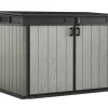 Brico Keter Opbergkast Grande Store Grijs 190X110Cm- Opbergboxen Tuin