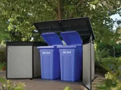 Brico Keter Opbergkast Grande Store Grijs 190X110Cm- Opbergboxen Tuin
