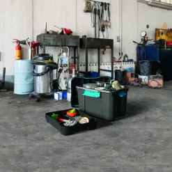Manden & Boxen|Brico Kis Scuba Opbergbox Xl 110L Zwart/Blauwe