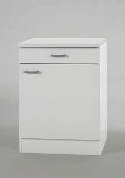 Keukenkasten|Brico Klassik 60 Onderkast 60 Cm Wit