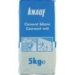 Cement|Brico Knauf Cement 'Portland' Wit 5 Kg