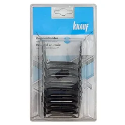 Gipsplaten|Brico Knauf Kruisverbinder Gebogen Voor Cd 60 X 27 Mm - 10 Stuks