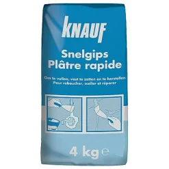 Gips- & Pleisterwerk|Brico Knauf Snelgips 4 Kg