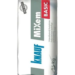 Mortel|Brico Knauf Waterafstotende Basispleister 'Mixem Basic' 25 Kg