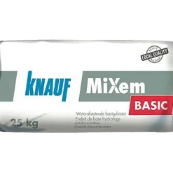 Mortel|Brico Knauf Waterafstotende Basispleister 'Mixem Basic' 25 Kg