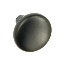 Brico Knopkruk Aluminium 2 Stuks Zwart- Deurbeslag