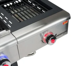 Brico Landmann Gasbarbecue Triton Maxx Pts 4.1 Zilver 15,5Kw 142X120X56,5Cm- Gasbarbecue
