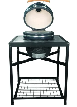 Brico Landmann Keramische Barbecue + Tafel Xxl Kamado 26 Inch- Keramische Barbecue