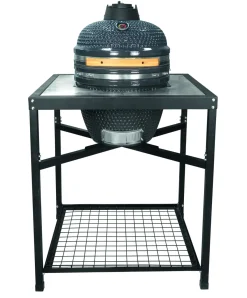 Brico Landmann Keramische Barbecue + Tafel Kamado 18 Inch- Keramische Barbecue