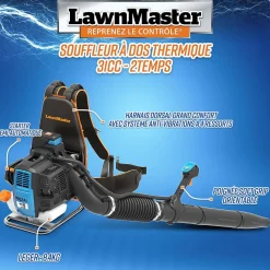 Bladblazers|Brico Lawnmaster - 31Cc Rugzak Thermische Blazer Met Elektrische Start