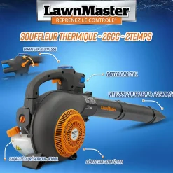 Bladblazers|Brico Lawnmaster -26Cc Thermische Blazer Met Elektrische Start, 325Km/H