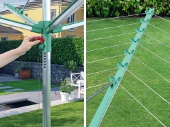 Droogrekken|Brico Leifheit Droogmolen Linomatic 400 Easy