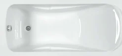 Baden|Brico Loria Rechthoekig Bad - 160 X 75 X 50,5-52 Cm - Toplax®