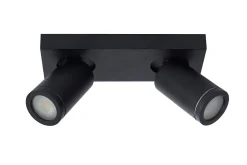 Badkamerverlichting|Brico Lucide Spot Led Taylor Zwart 2X5W