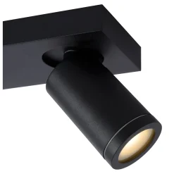 Badkamerverlichting|Brico Lucide Spot Led Taylor Zwart 2X5W