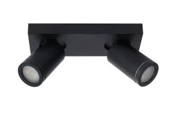 Badkamerverlichting|Brico Lucide Spot Led Taylor Zwart 2X5W