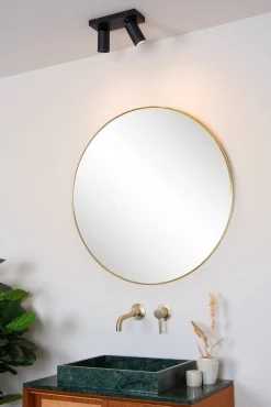 Badkamerverlichting|Brico Lucide Spot Led Taylor Zwart 2X5W