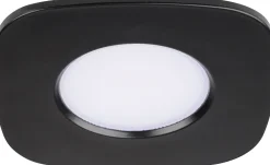 Badkamerverlichting|Brico Lutec Connect Slimme Inbouwspot Rina Led Zwart 9,5Cm 7,7W