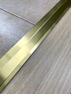 Brico 3M Multi-Niveau Zelfklevende Drempel Messing 50Mm/83Cm- Profielen