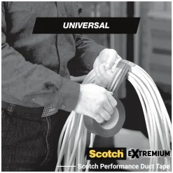 Brico 3M Scotch Ducttape Universal Grijs 25M 48Mm- Dubbelzijdige Tape