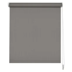 Brico Madeco 1693 Thermisch Verduisterende Rolgordijn Grijs 60X190Cm- Isolerende Raamdecoratie