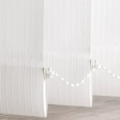 Brico Madeco 3101 Verticale Lamellen 5 Stuks Klassiek Wit 8,9 X 280 Cm- Lamellen