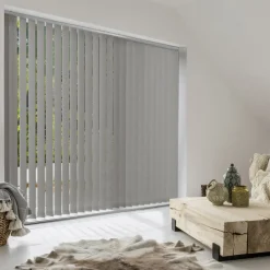 Brico Madeco 3122 Verticale Lamellen Alaska 5 Stuks Grijs 8,9 X 260 Cm- Lamellen