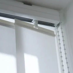 Brico Madeco 4110 Verticale Lamellenset Compleet 127Mm Lichtdoorlatend Wit 200X260Cm- Lamellen