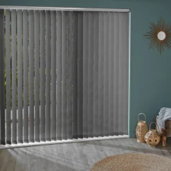 Brico Madeco 3293 Verticale Lamellen 5 Stuks Antraciet 8,9 X 280 Cm- Lamellen