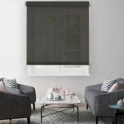 Brico Madeco Thermisch Lichtdoorlatend Rolgordijn Antraciet 1986 210X190Cm- Isolerende Raamdecoratie