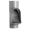 Waterafvoer|Brico Martens Bladscheider Pvc Grijs 80 Mm