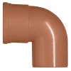 Waterafvoer|Brico Martens Bocht Pvc Rood 87° 160 Mm
